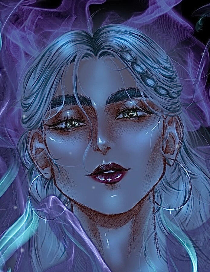 Elvira - A witch, the type to love testing new spells even though they don't always go as planned...